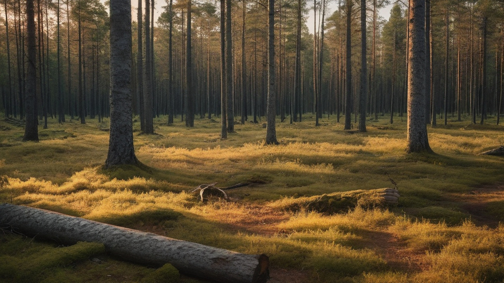 En stilla skogsstig i gryning — bilden representerar balans, eftertanke och vikten av ansvarsfullt spel.